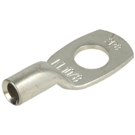 Cosse tubulaire étamée 10 mm²/M8
