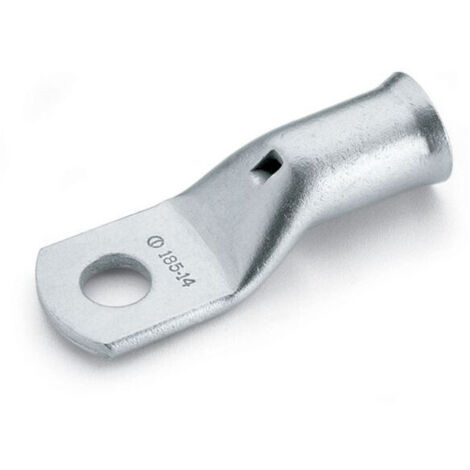 Cosse tubulaire NFC20130 cuivre 10 mm² - Diam. 8 mm (T10M8)