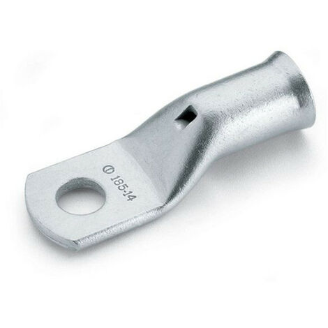 Cosse tubulaire NFC20130 cuivre 10 mm² - Diam. 8 mm (T10M8)