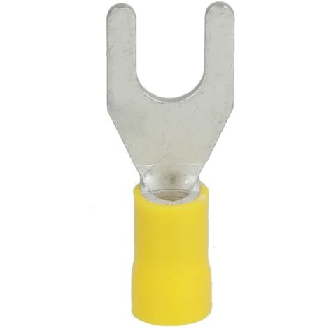 Cosses à fourche isolées pour section 4 - 6 mm²
