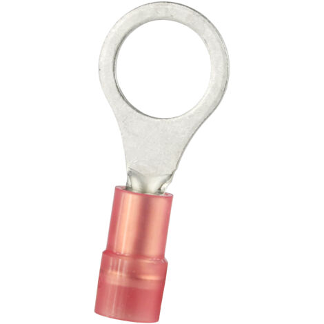 Cosses à œillet RS PRO, Isolée, Rouge, 1.5mm², M8, 11.6mm