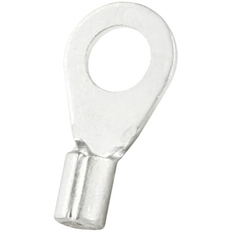 Cosses à œillet RS PRO, Non-isolée, Argent, 1.5mm², M4, 8mm