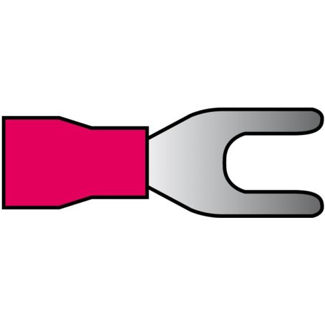 Cosses de cables 016 rouge 10pcs