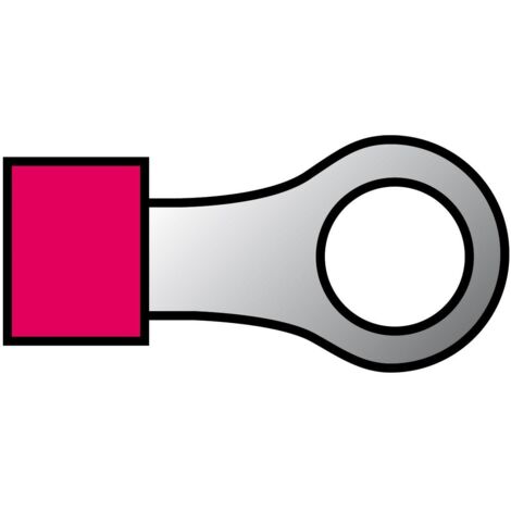 Cosses de cables 535 rouge 10pcs