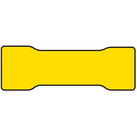 Cosses de cables 551 jaune 10pcs