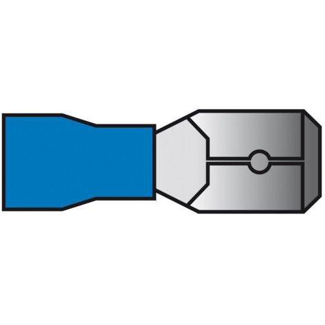Cosses de cables 740 bleu 10pcs