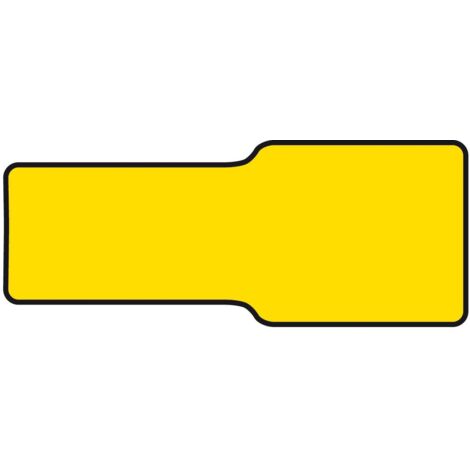 Cosses de cables 849 jaune 10pcs