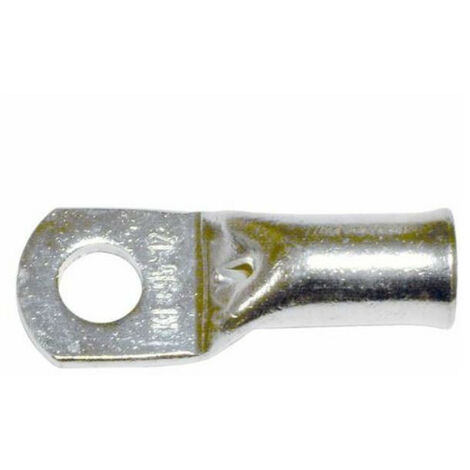 Cosses tubulaires droites en cuivre 4 mm² M6 (CNF4-6)