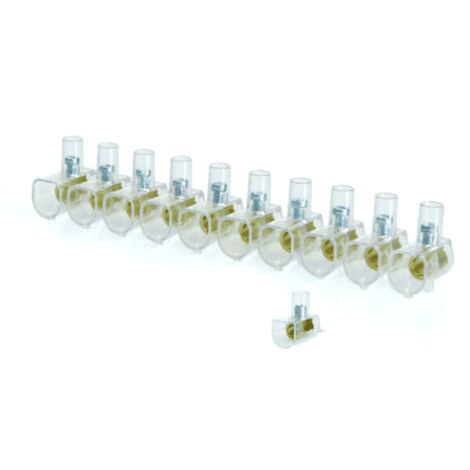 Cosses unipolaires pour câbles section 1.5mm² 10pcs IP20 FAEG - FG25023