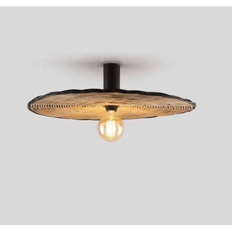 COSTAS ø600 Applique/plafonnier rotin H140 62174-69 Faro Barcelona