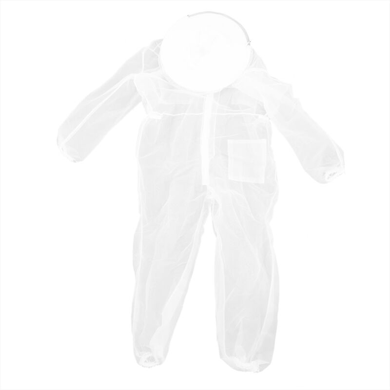 Costume D'apiculture en Maille de Nylon, Anti-morsure D'abeille, Transparent, une Pièce, Vêtements de Protection, Fournitures pour L'apiculture (L)