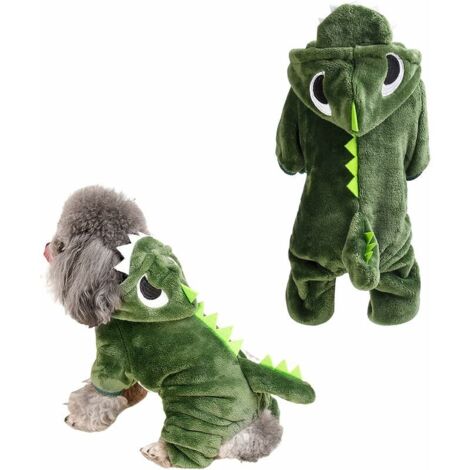 Costume de Dinosaure à Capuche pour Chien - d'automne et d'hiver (Small)