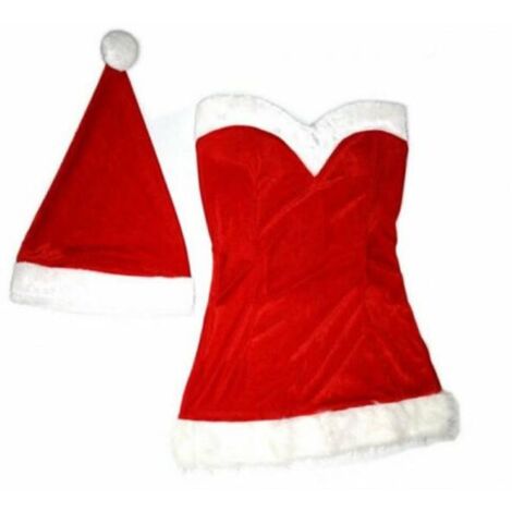 COSTUME DE NOËL TENUE SEXY ROUGE