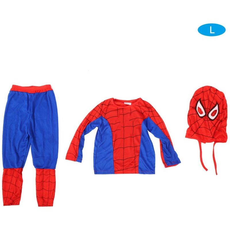 Costume d'Halloween Enfant - Ensemble Complet Chemise, Pantalon et Cache-Œil pour Fête Déguisée