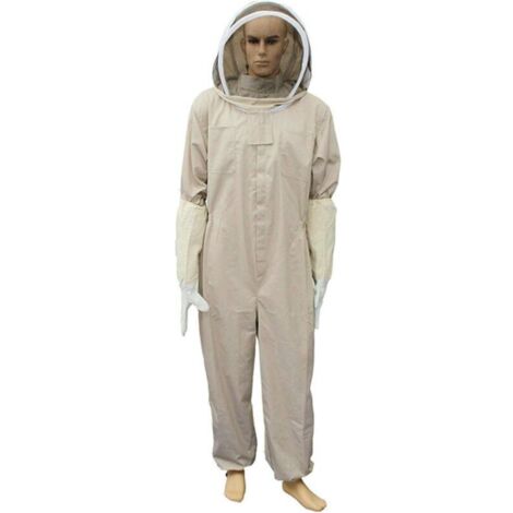 Costume Équipement de Protection Professionnel Anti Abeille Adaptée Aux Apiculteurs Débutants et Commerciaux-XL