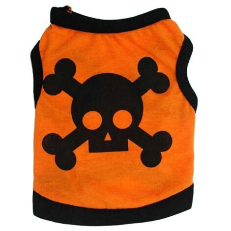 Costumi di Halloween per cani, costumi da scheletro per cani, costumi per gatti, costumi di Halloween per animali domestici adatti a cani e gatti di piccola taglia, costumi di Halloween
