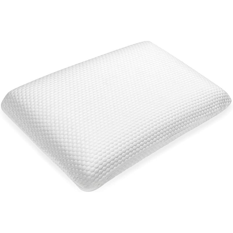 

COSTWAT Almohada en Memoria, Almohada Ortopédica Ergonómica Soporte Cervical para Dolores en el Cuello (60 x 40 x 13 cm)