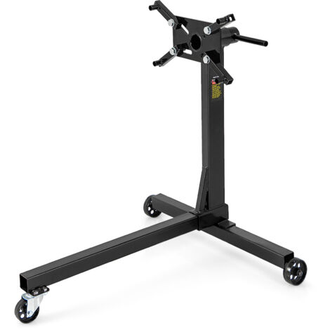 COSTWAY 340KG Capacity Engine Stand Heavy Duty Engine Motor Stand Black