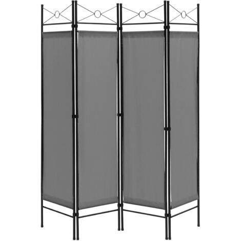 COSTWAY 4-Panel Room Divider Folding Privacy Screen Freestanding Protective Partition