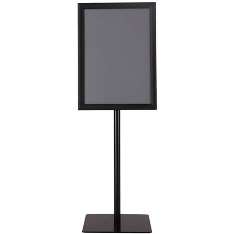 COSTWAY A3 Information Stand Height Adjustable Poster Stand Customer Stopper
