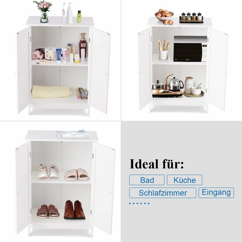 Aufbewahrungsschrank Weiß - The Black And White Patterns