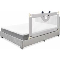 Barriera Di Sicurezza VidaXL Per Letti Bambini - 150x42 Cm - Rosa - Pieghevole E Facile Da Montare - Foto 5