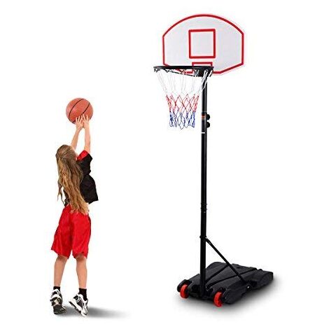 COSTWAY Basketballstaender Basketballkorb mit Staender Basketballanlage