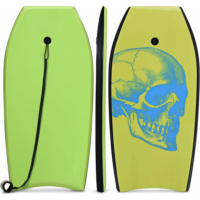 Costway Surfboard, Sup-board Bodyboard, Schwimmbrett Schwimmboard, Surfbrett Kinder Und Erwachsene, 104x51x6cm