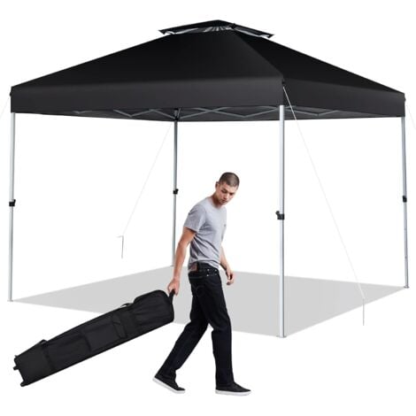 Carpa Plegable 3x3 camping con mosquiteras, ultralight, automática