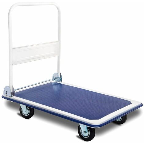 Carrello portapacchi pieghevole alluminio trasporto port. max 45k g  portaTUTTO