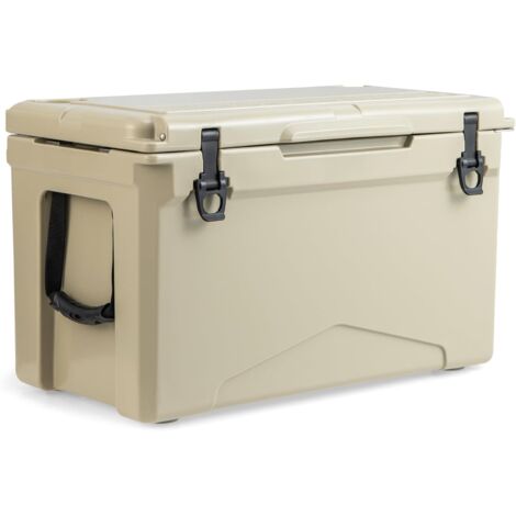 COSTWAY Frigorifero Portatile da 47 Litri, Frigorifero da Campeggio con Portabicchieri Integrati, Regolo e Apribottiglie, per Barbecue, Campeggio, Picnic, Pesca