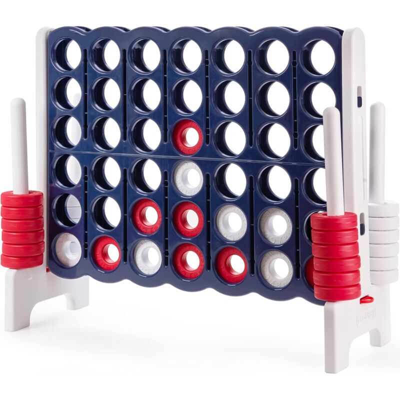 

Juego de Match Juego de Aritmético y Educación con 42 Anillos Gigantes y Controles Deslizantes (Gris) - Costway