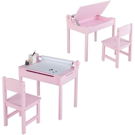 Silla infantil madera asiento anea color rosa regalo niño niña