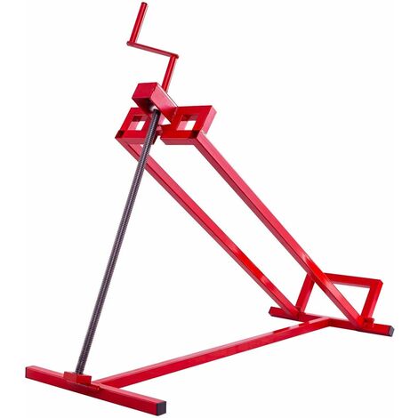 Costway – Lève tondeuse à gazon 400 kg – Hauteur réglable 11,5 à 77 cm – Système de vis sans fin pour sécurité – Ultra résistant et facile à utiliser