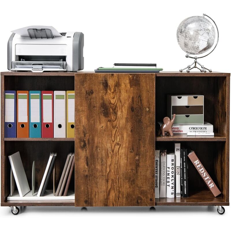 Costway - Lot de 2 Butées de Roue en Caoutchouc pour Parkings, Arrêt de Roue avec Bandes Réfléchissantes, pour Pneus de Voiture Camion Camionnettes,