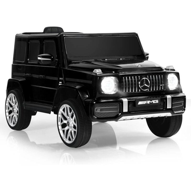COSTWAY Mercedes-Benz G63 Voiture Electrique Enfants avec Télécommande 2,4G, Véhicule Electrique avec Fenêtre Amovible, Démarrage Progressif, Charge COSTWAY Mercedes-Benz G63 Voiture Electrique Enfants avec Télécommande 2,4G, Véhicule Electrique avec Fenêtre Amovible, Démarrage Progressif, Charge