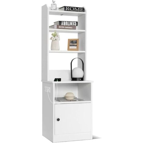 Mueble Auxiliar Blanco Lisa -Muebles Auxiliares