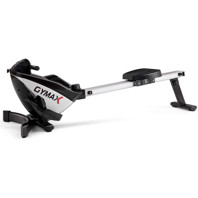 

Máquina de Remo Magnética Plegable Capacidad de Carga 100 kg con Resistencia Regulable y Monitor Digital LCD Ejercicios Cardio - Costway