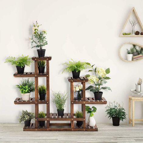 Scala per fiori in legno di abete, con lavagna, 3 scomparti, 41 x 49,5 x 75  cm - Il vostro negozio online svizzero di articoli realizzati con materiali  naturali