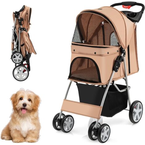 GOPLUS Sac de Transport pour Chien, Design Pliable&Respirant