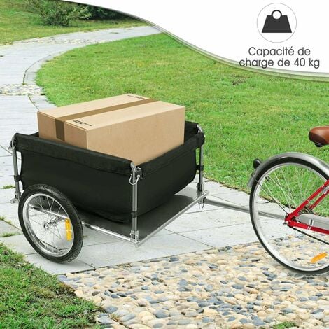 Bc-elec - TC3003 Remorque vélo avec bâche, remorque de transport