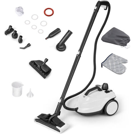 COSTWAY Steam Cleaner 2000W High Pressure Steamer Cleaning Machine-White