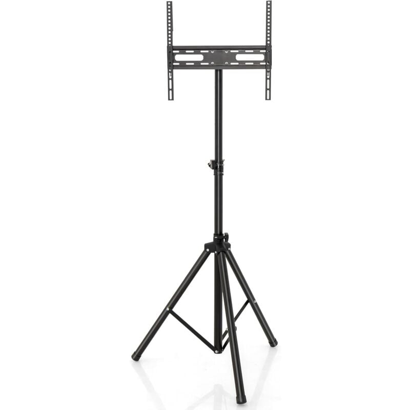 Costway - Support tv sur Pied Universel Pivotant pour tv 21'' à 47'' lcd led Plasma, Hauteur Réglable, Trépied Pliable, Pied tv Antidérapant en