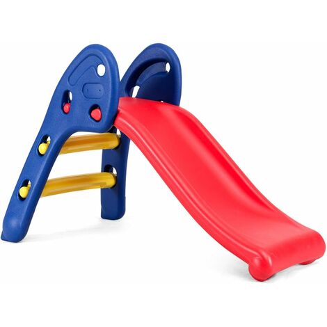 COSTWAY Toboggan Pliant avec Forte Capacité de Charge, Pour L’Intérieur et L’Extérieur, Idéal pour Enfant de 3-8 Ans