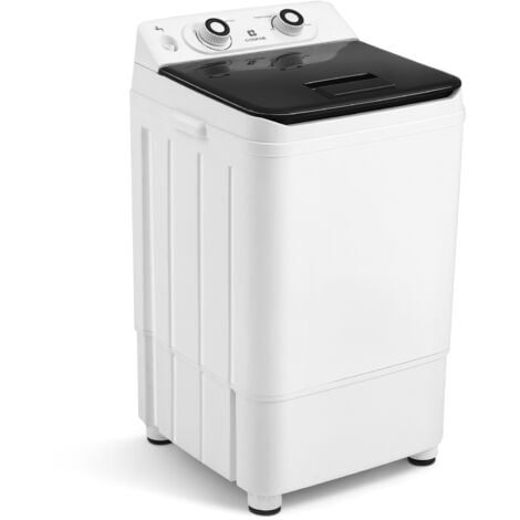COSVALVE Portable Washing Machine Washer, 4.5 KG Mini Washer & Spin Dryer Machine For Camping Caravan Dorms Apartments