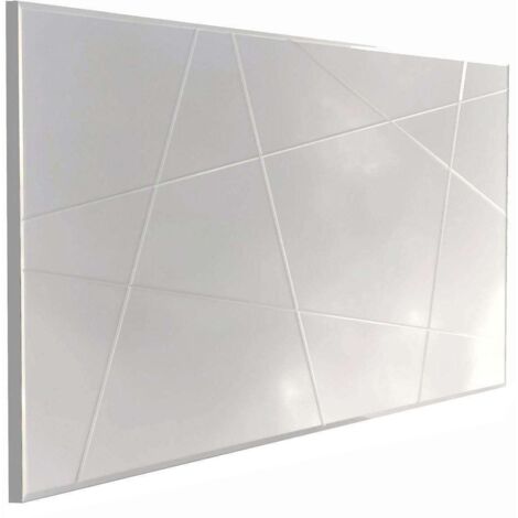 Cotecosy – Miroir sur pied en verre 130 x 62 cm – Finition moderne – Pour fixation murale – Matériau MDF et verre – Profondeur 2,20 cm