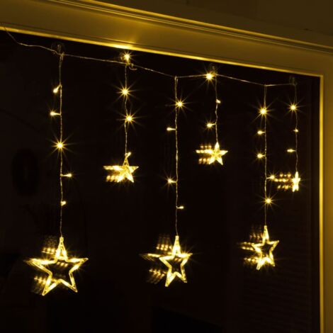 Cotina de luces estrellas Fairy con 63 LEDs