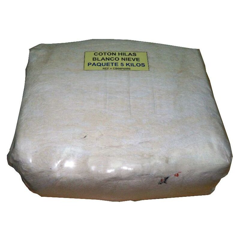 

coton hilas blanconieve paq.5 kg cb08p0500 - Mibricotienda