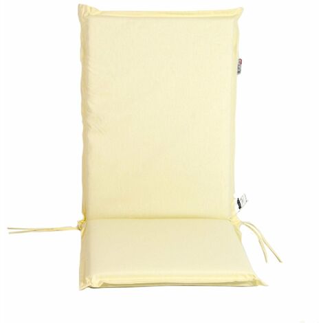 Coton coton rembourré dossier amovible 115x48xh6 cm zippo  Beige