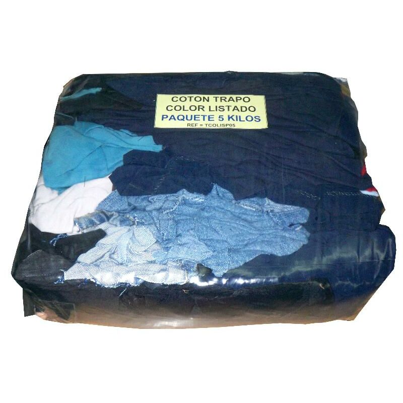 

coton trapo color lista paq.5 kg tcolisp05 - Mibricotienda